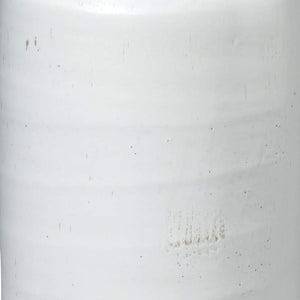 Jamie Young Jamie Young Dimple Carafe in Matte White Ceramic 7DIMP-CAWH