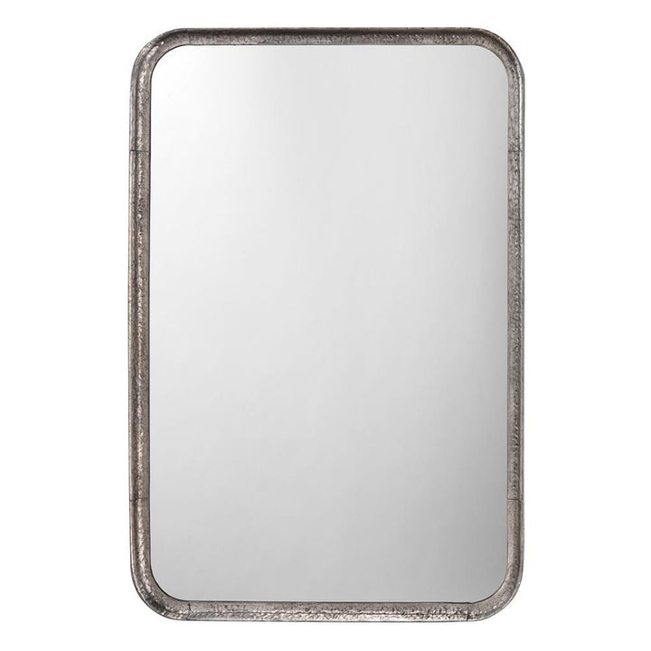 Jamie Young Jamie Young Principle Vanity Mirror in Silver Leaf Metal 7PRIN-MISL