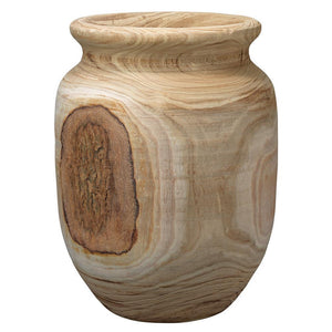 Jamie Young Jamie Young Topanga Wooden Vase in Natural Wood 7TOPA-VAWD