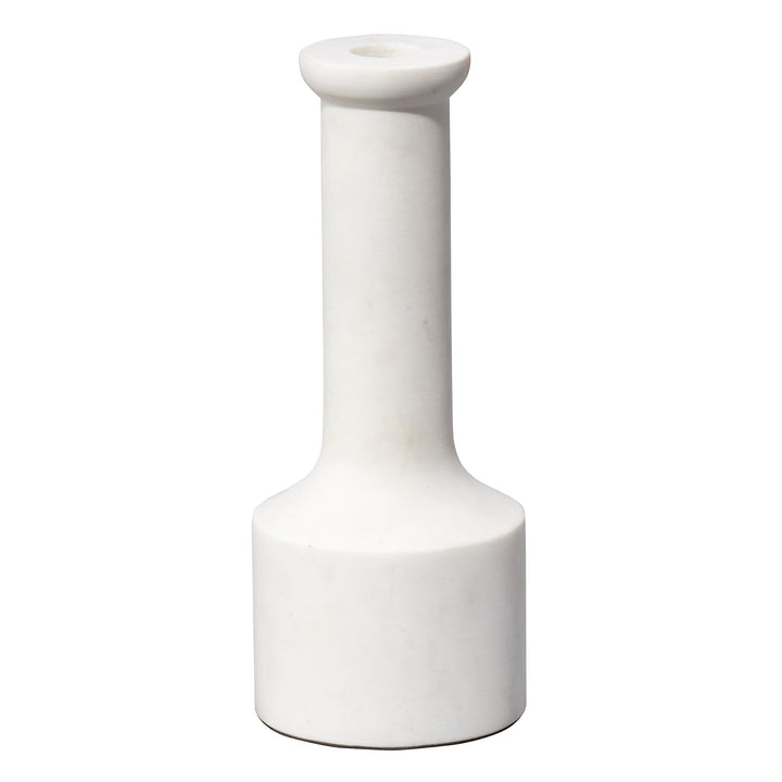 Jamie Young Trumpet Candlesticks (Set of 2) White Marble