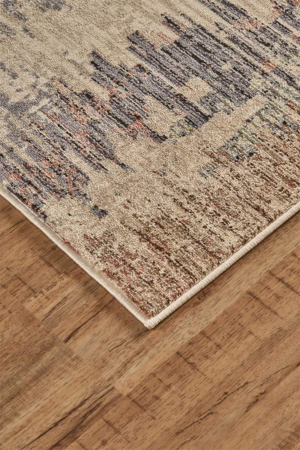 Feizy Feizy Grayson Modern Abstract Rug - Charcoal & Tan - Available in 5 Sizes