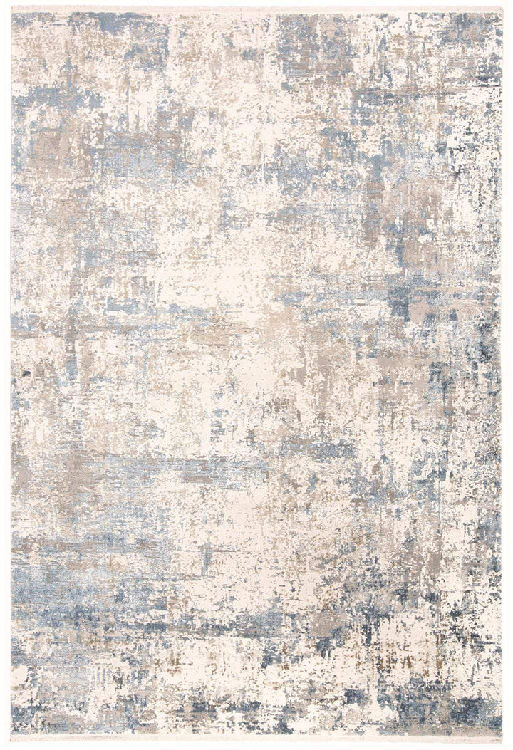 Feizy Feizy Cadiz Lustrous Gradient Rug - Light Blue & Ivory - Available in 8 Sizes 3'-1" x 5' 8663891FBLUIVYB05