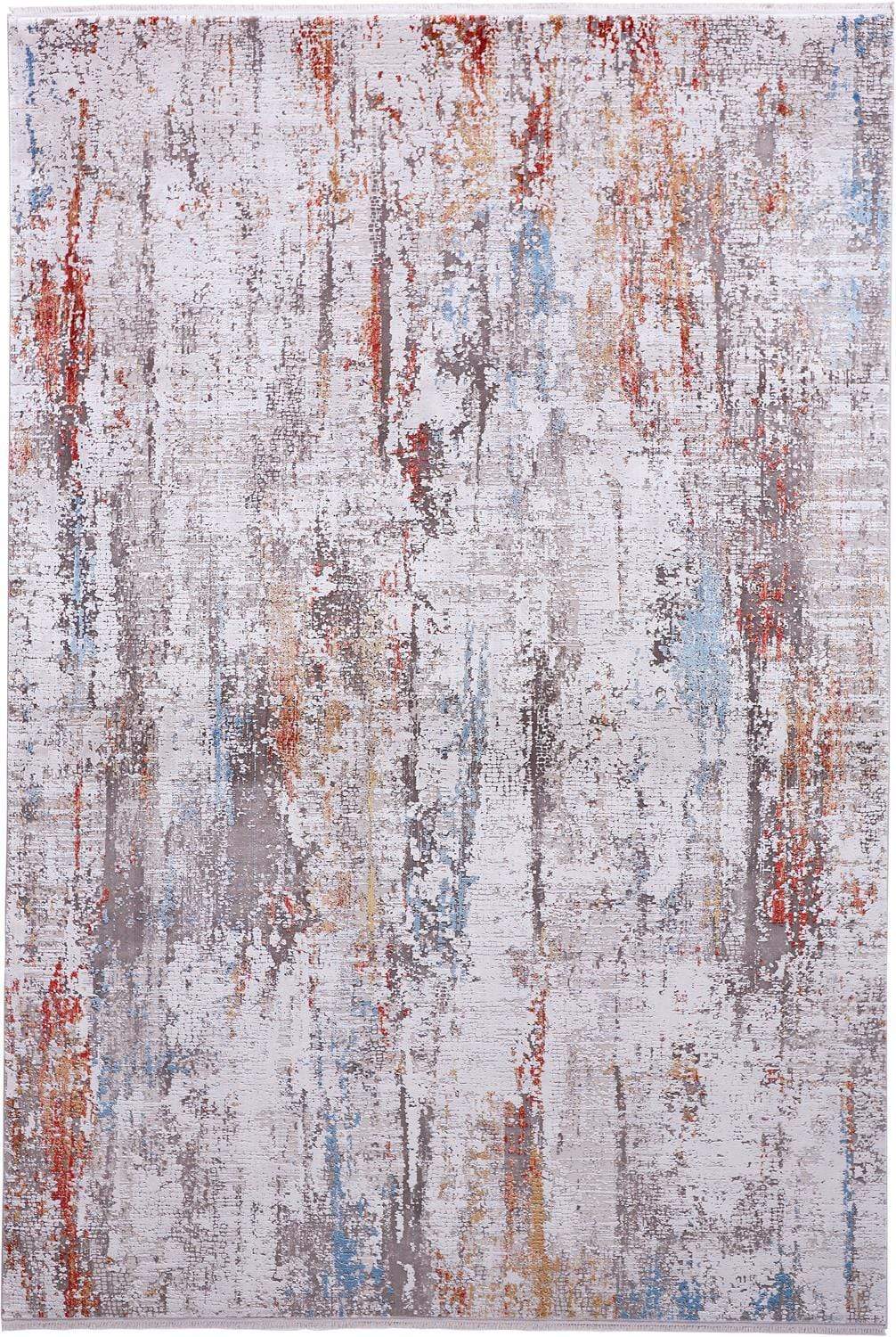 Feizy Feizy Cadiz Lustrous Gradient Vertical Rug - Gray & Blue - Available in 8 Sizes 3'-1" x 5' 8663903FIVYMLTB05