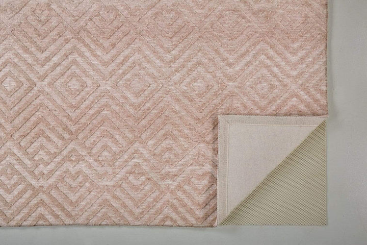 Feizy Feizy Colton Modern Art Deco Rug - Blush Pink & Champagne - Available in 5 Sizes