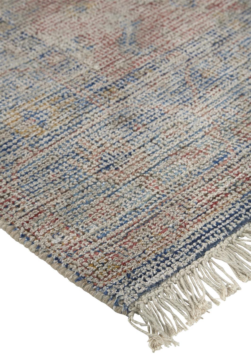 Feizy Feizy Caldwell Vintage Space Dyed Wool Rug - Blue & Orange - Available in 6 Sizes
