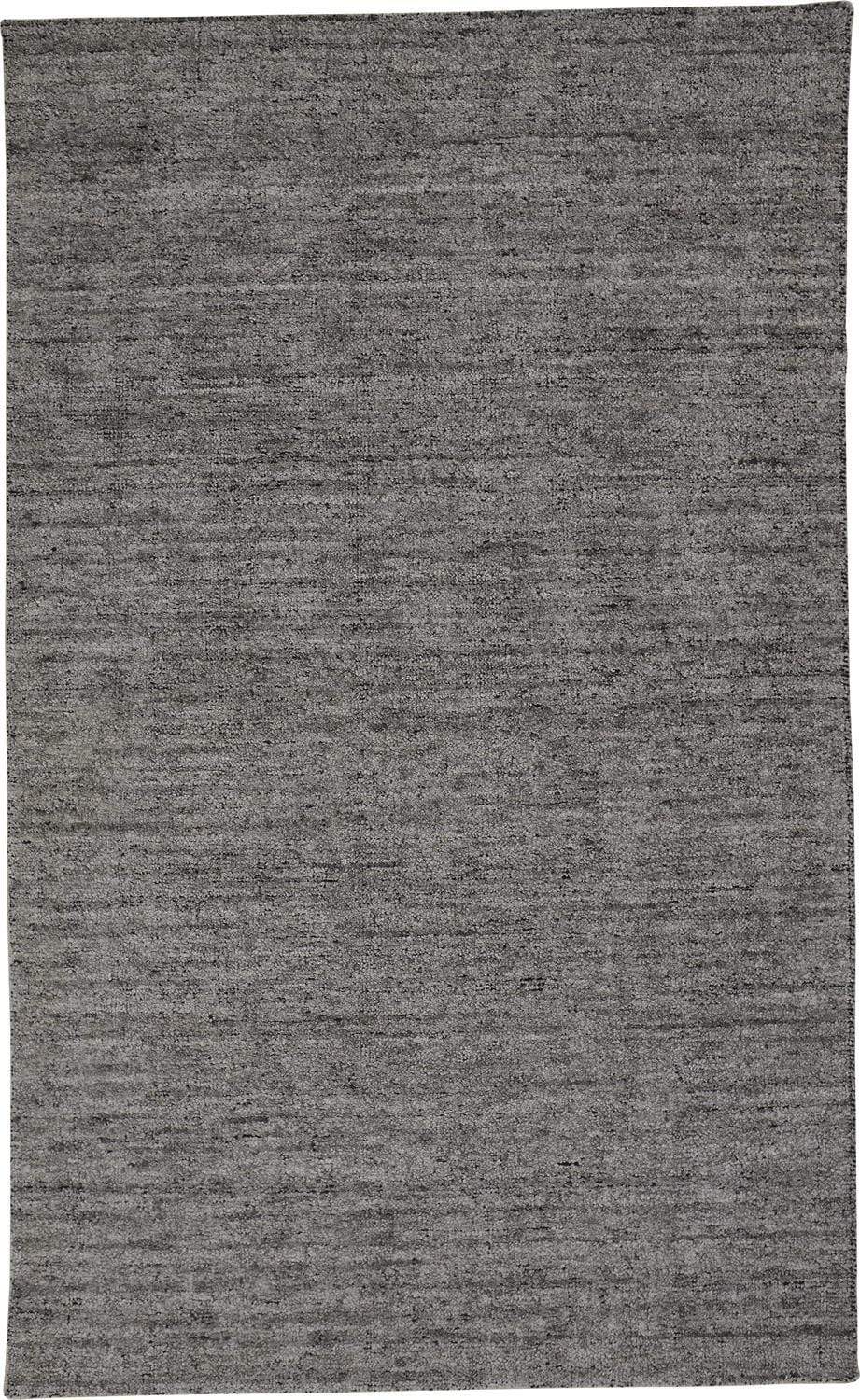 Feizy Feizy Delino Premium Contemporary Wool Rug - Gray Mélange - Available in 5 Sizes 3'-6" x 5'-6" 8886701FGRY000C50