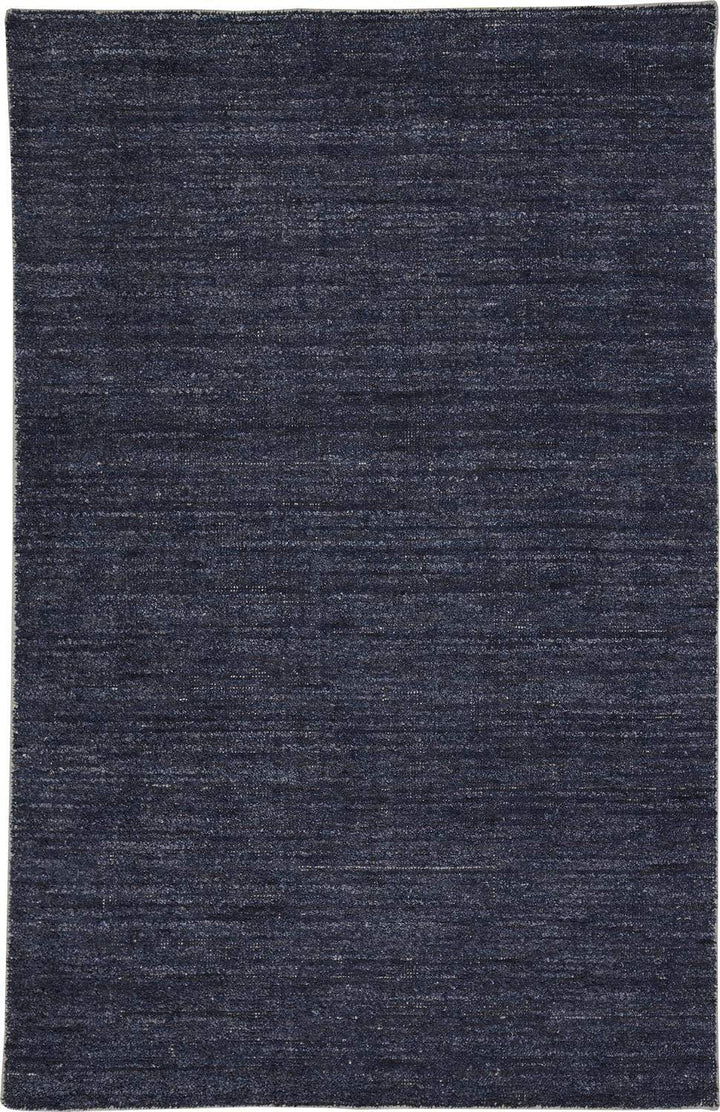 Feizy Feizy Delino Premium Contemporary Wool Rug - Navy Blue - Available in 5 Sizes 3'-6" x 5'-6" 8886701FNVY000C50