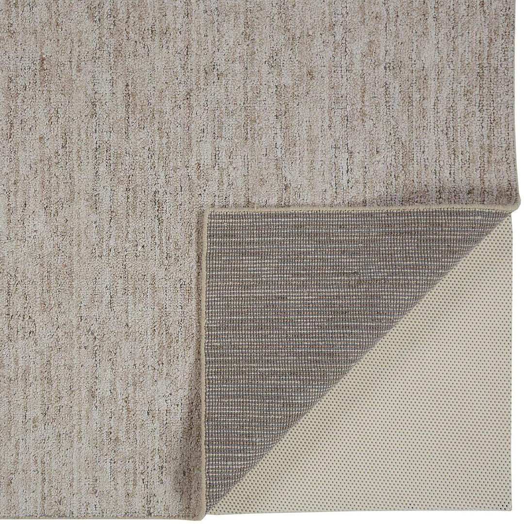 Feizy Feizy Delino Premium Contemporary Wool Rug - Light Taupe - Available in 5 Sizes