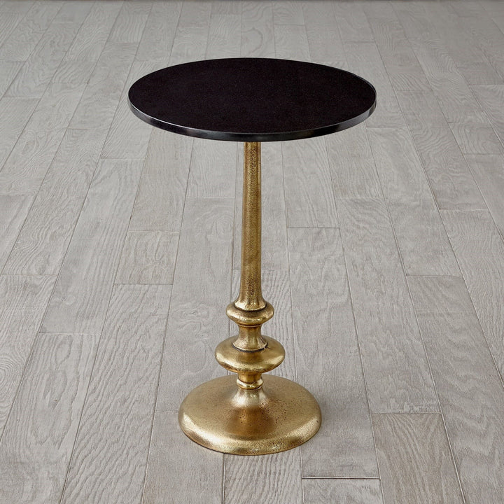 Global Views Turned Table - Brass