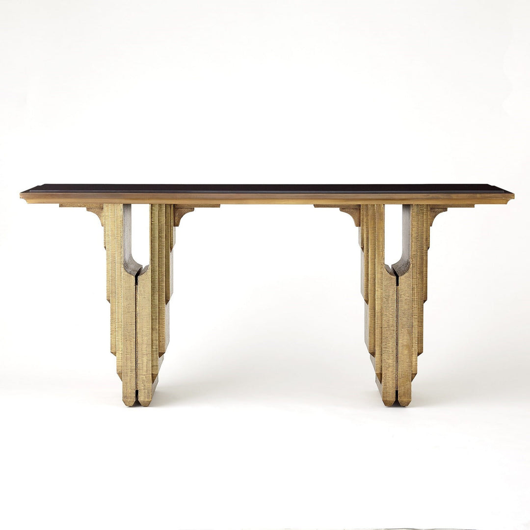 Global Views Layered Deco Console