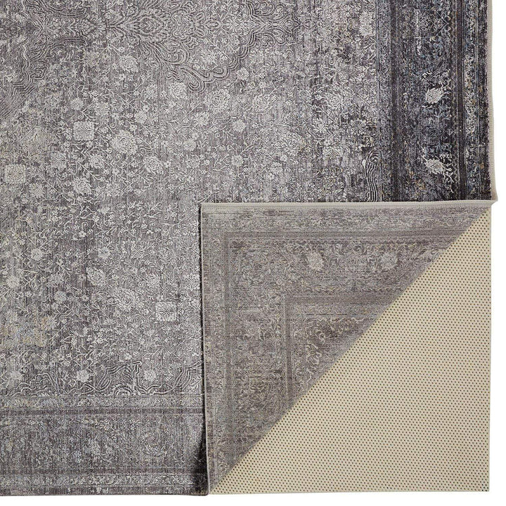Feizy Feizy Sarrant Vintage Space-Dyed Rug - Charcoal Gray - Available in 10 Sizes