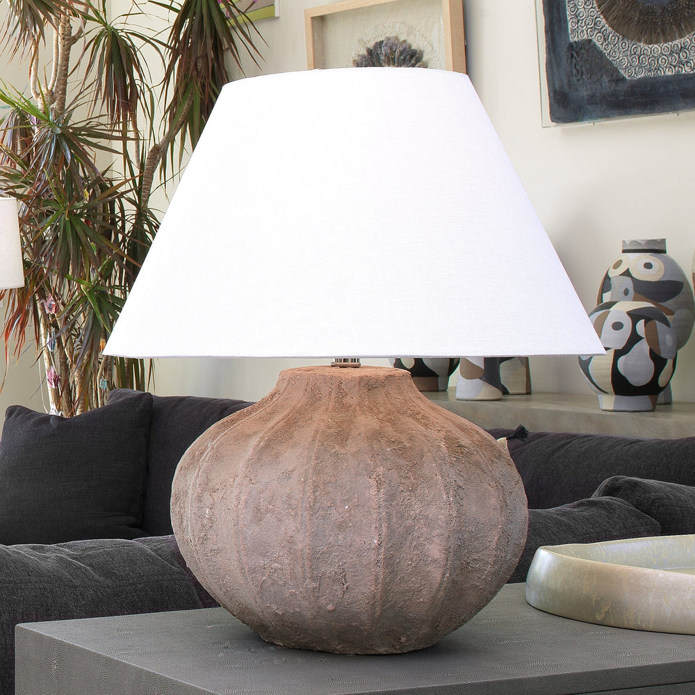 Jamie Young Jamie Young Clamshell Table Lamp - Sand 9CLAMSHELLSA