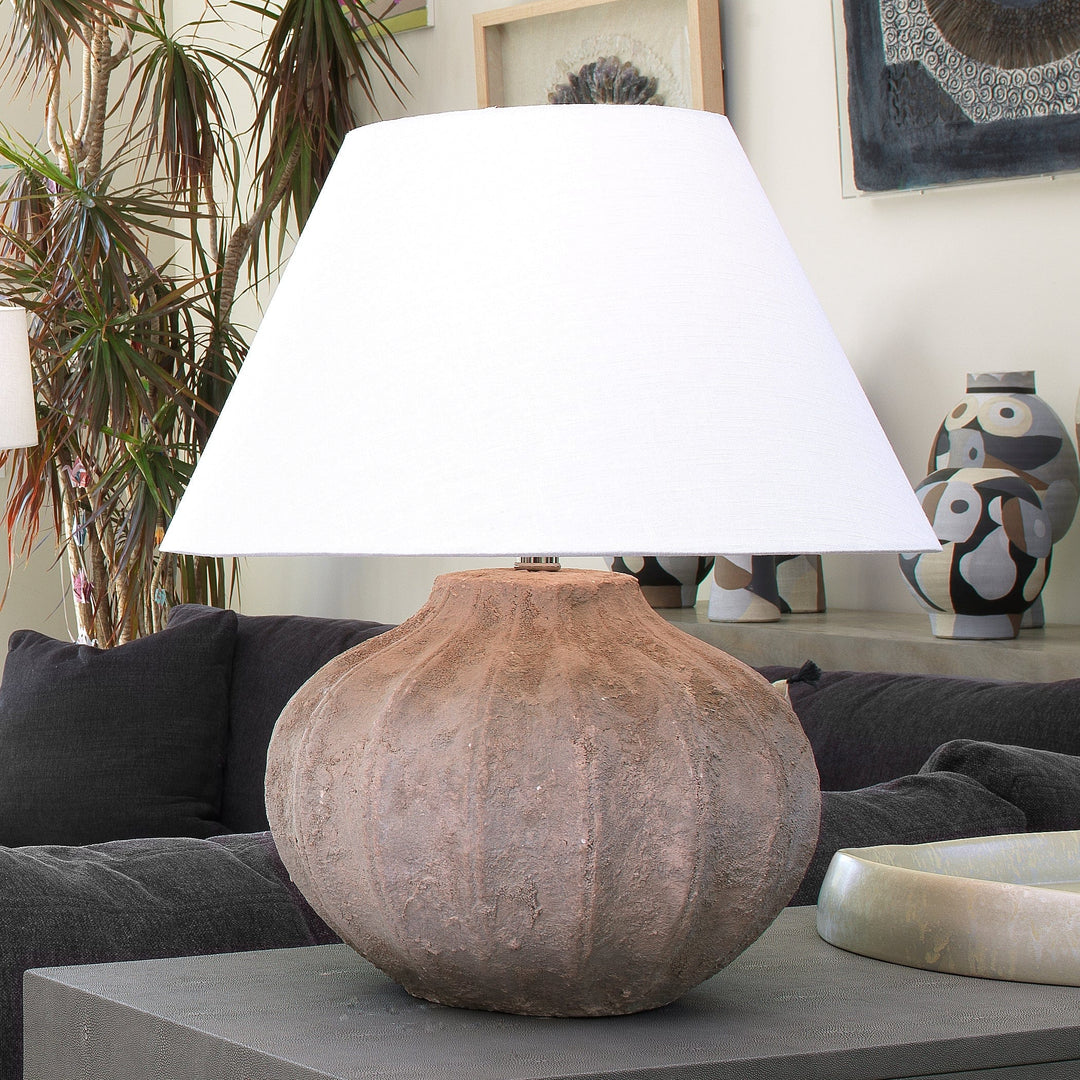 Jamie Young Jamie Young Clamshell Table Lamp - Sand 9CLAMSHELLSA