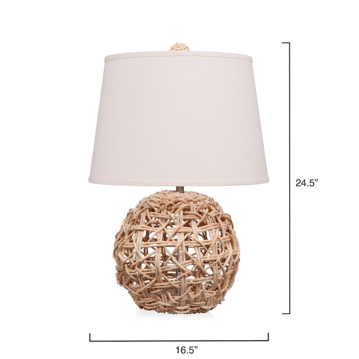 Jamie Young Jamie Young Inline Maui Table Lamp - Natural 9MAUITLNAT