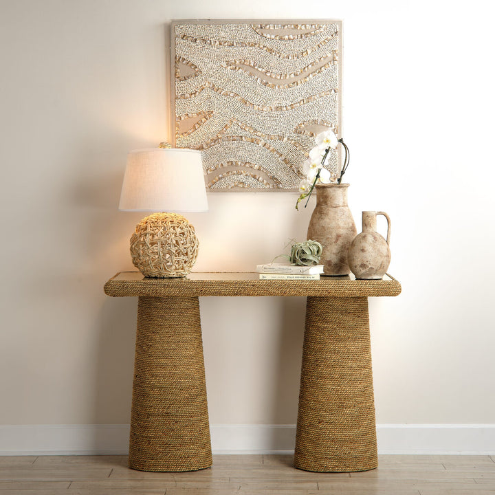 Jamie Young Jamie Young Inline Maui Table Lamp - Natural 9MAUITLNAT