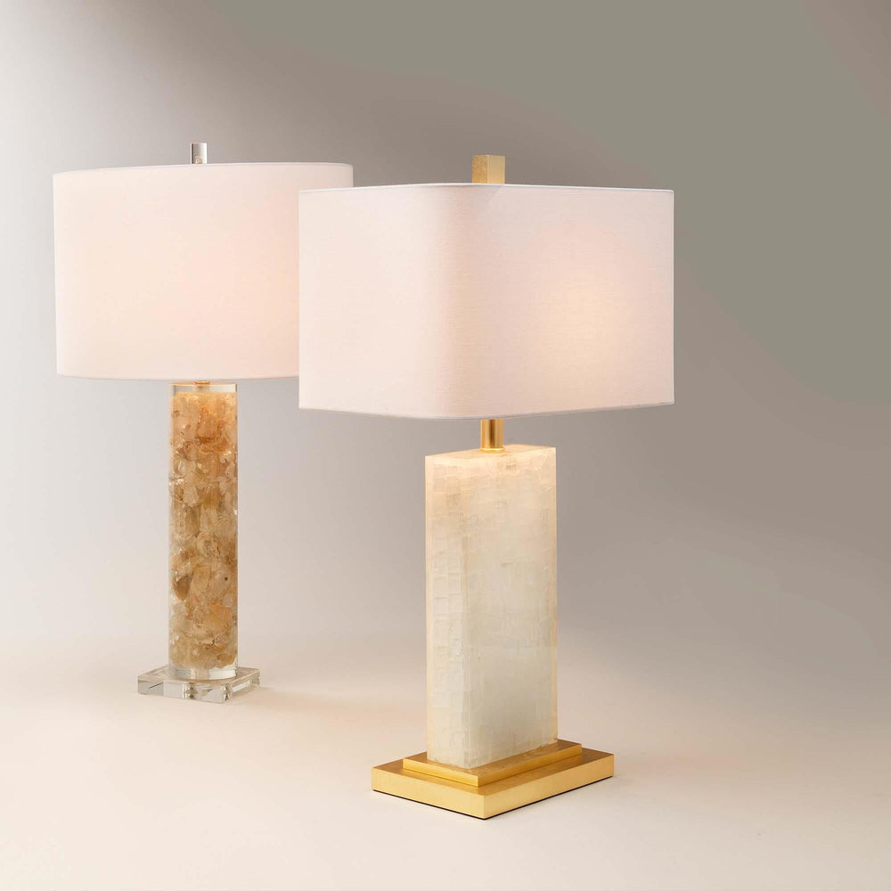 Jamie Young Peyton Table Lamp - Natural Linen