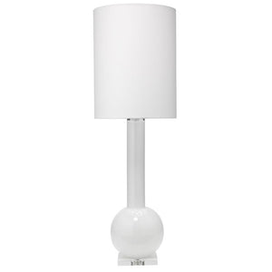 Jamie Young Jamie Young Studio Table Lamp in White Glass 9STUDWHD131T