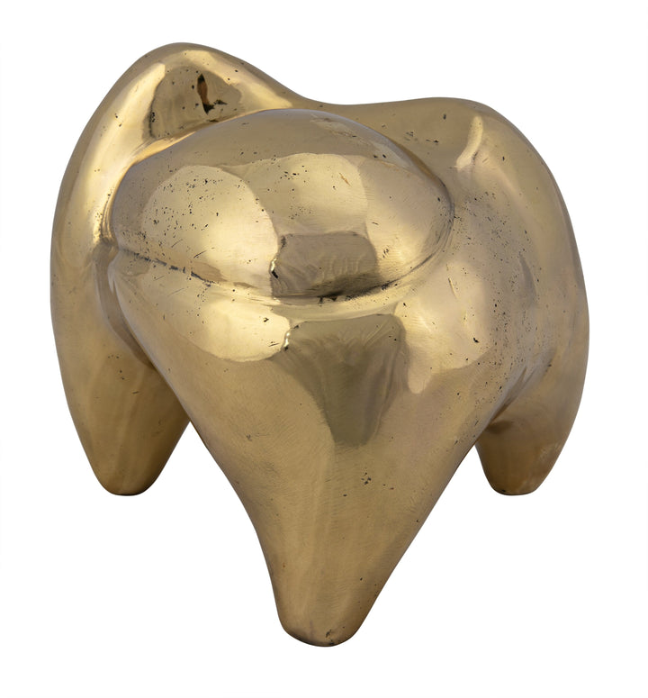 Alien Statue - Antique Brass