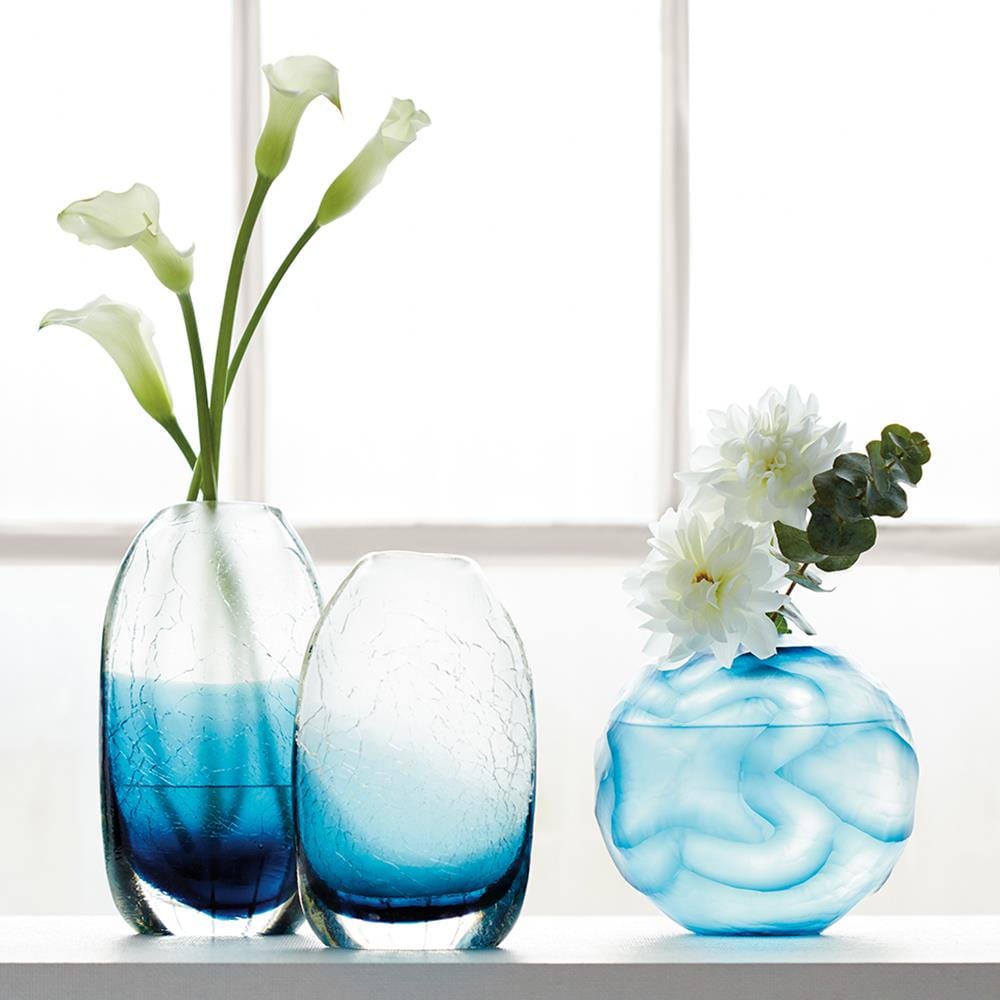 Abadon Large Vase - Midnight Blue