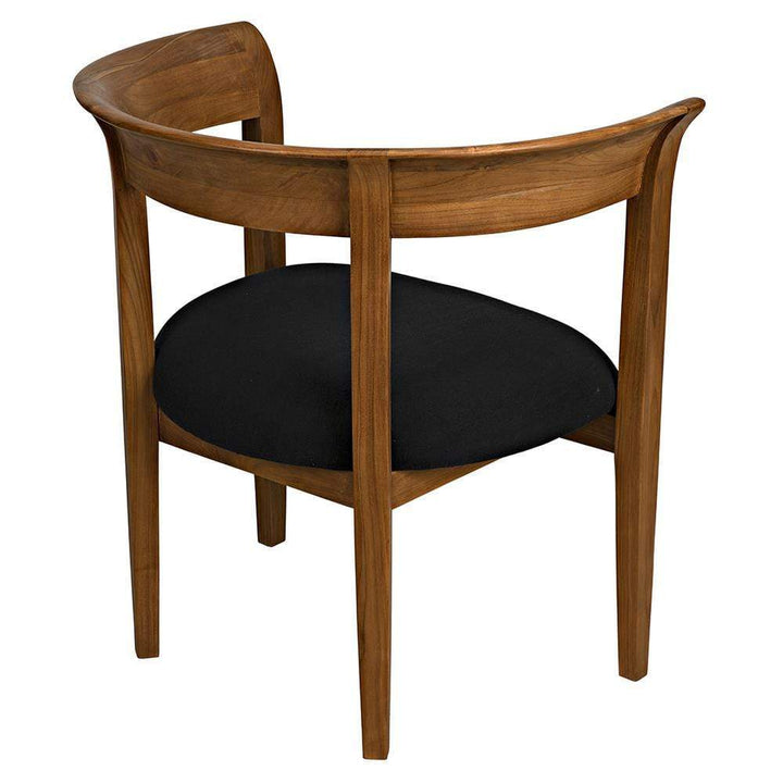 Waylon Club Chair - Brown & Black