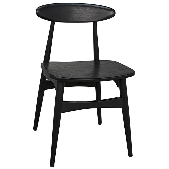 Beatrice Charcoal Black Dining Chair
