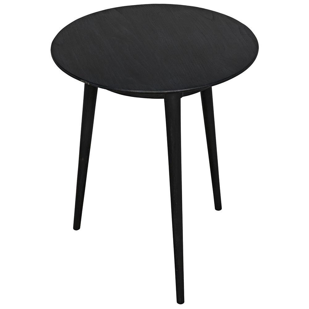 Black Tripod Side Table