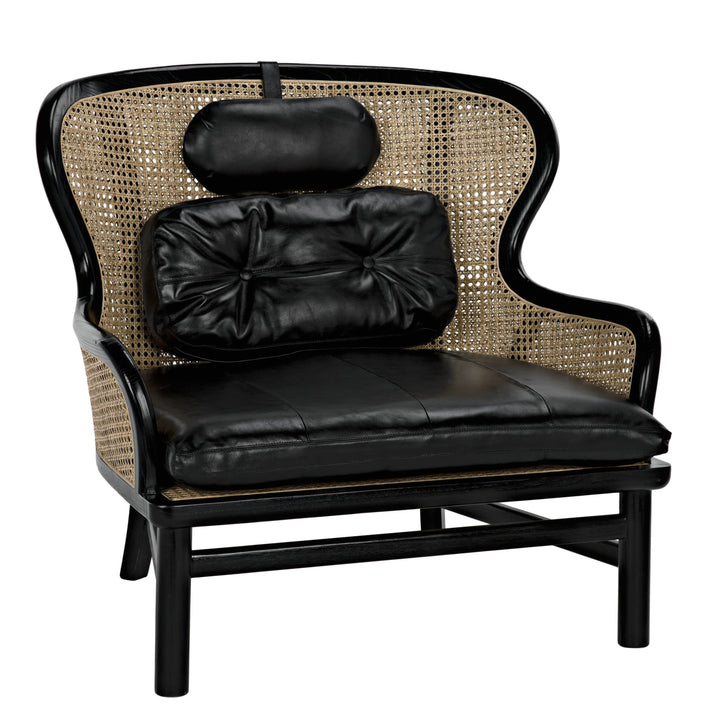 Malta Chair - Charcoal Black