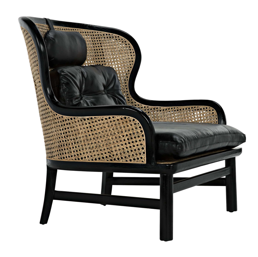 Malta Chair - Charcoal Black