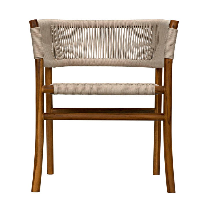 Cantili Chair - Teak with Woven Rope