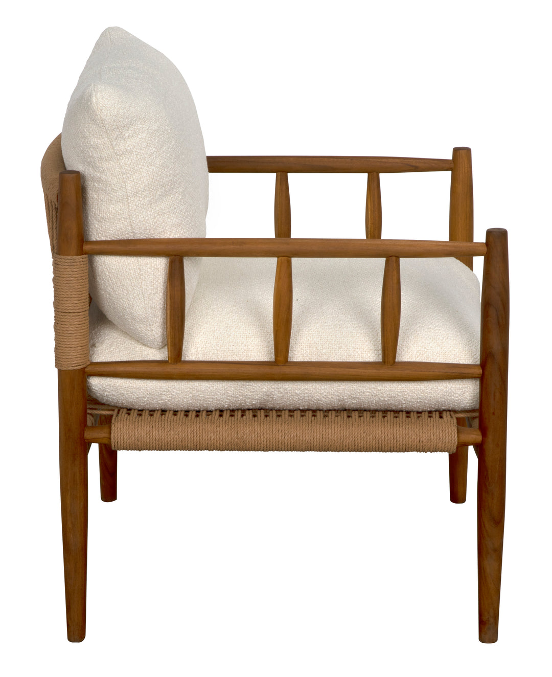 Gustavo Chair with US Made Cushion - Beige