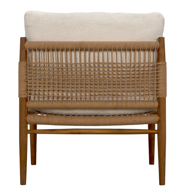 Gustavo Chair with US Made Cushion - Beige