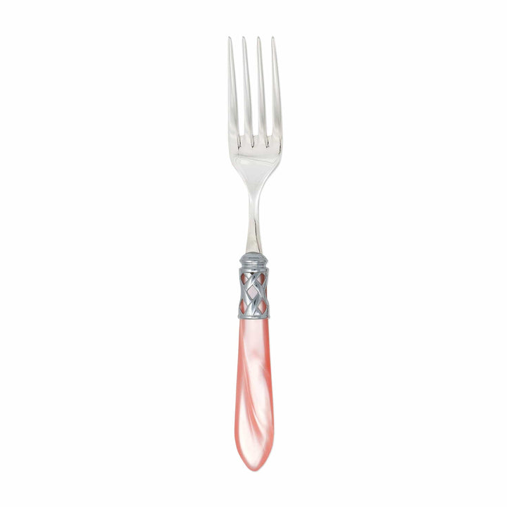 Vietri Vietri Aladdin Serving Fork - Available in 20 Colors Brilliant Light Pink ALD-9805LP-B