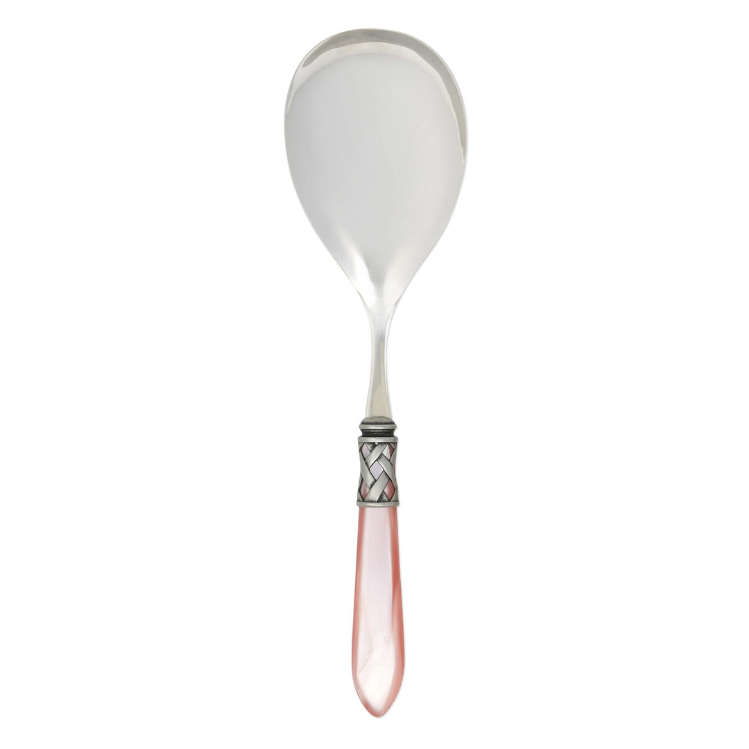 Vietri Vietri Aladdin Serving Spoon - Available in 18 Colors Antique Light Pink ALD-9806LP