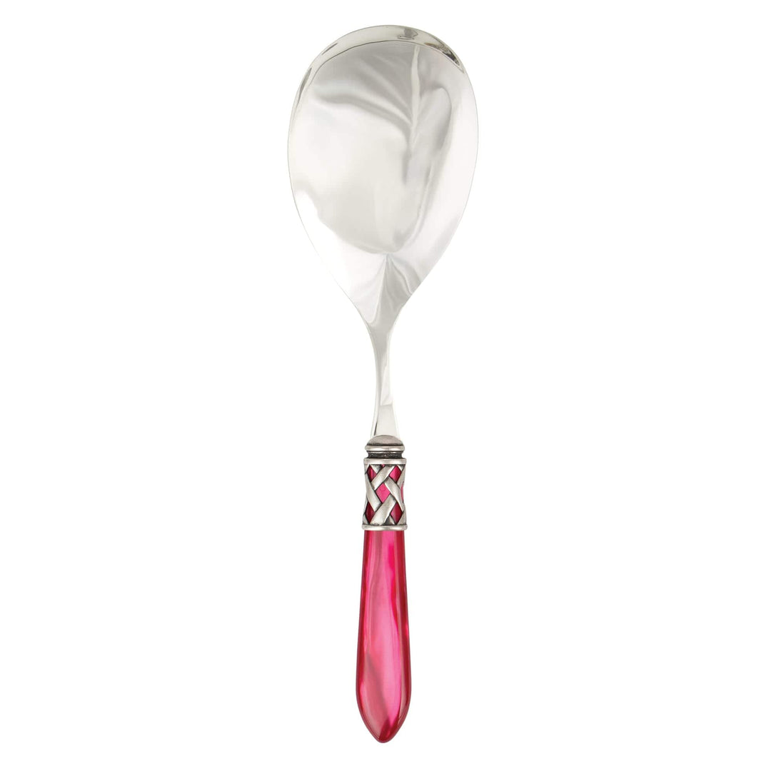 Vietri Vietri Aladdin Serving Spoon - Available in 18 Colors Antique Raspberry ALD-9806RB
