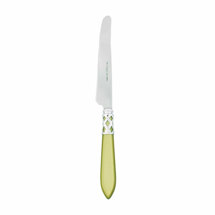 Vietri Vietri Aladdin Place Knife - Set of 4 - Available in 33 Colors Brilliant Chartreuse ALD-9853C-B