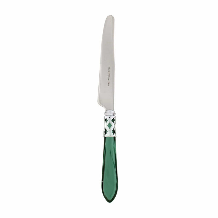 Vietri Vietri Aladdin Place Knife - Set of 4 - Available in 33 Colors Brilliant Green ALD-9853G-B
