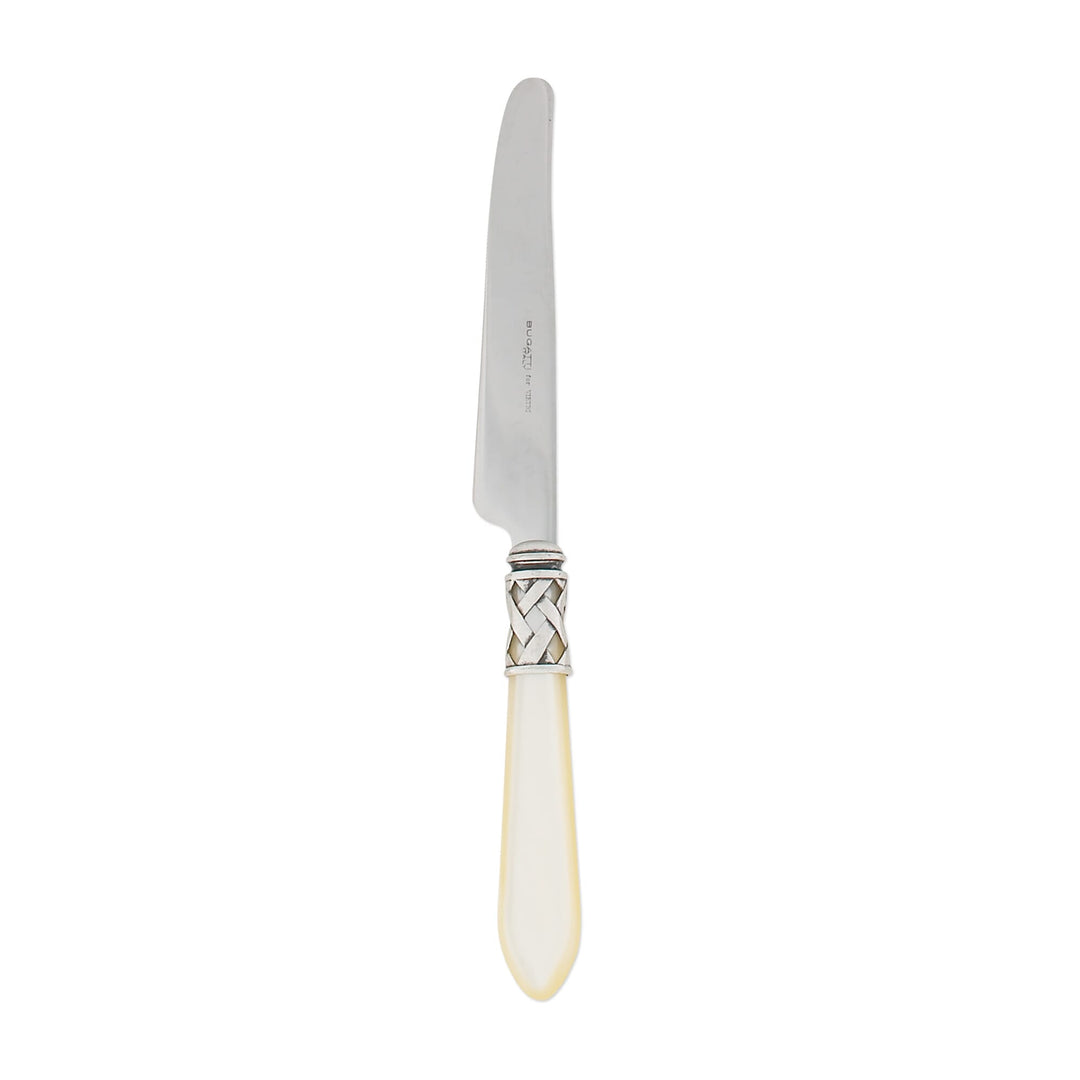 Vietri Vietri Aladdin Place Knife - Set of 4 - Available in 33 Colors Antique Ivory ALD-9853I