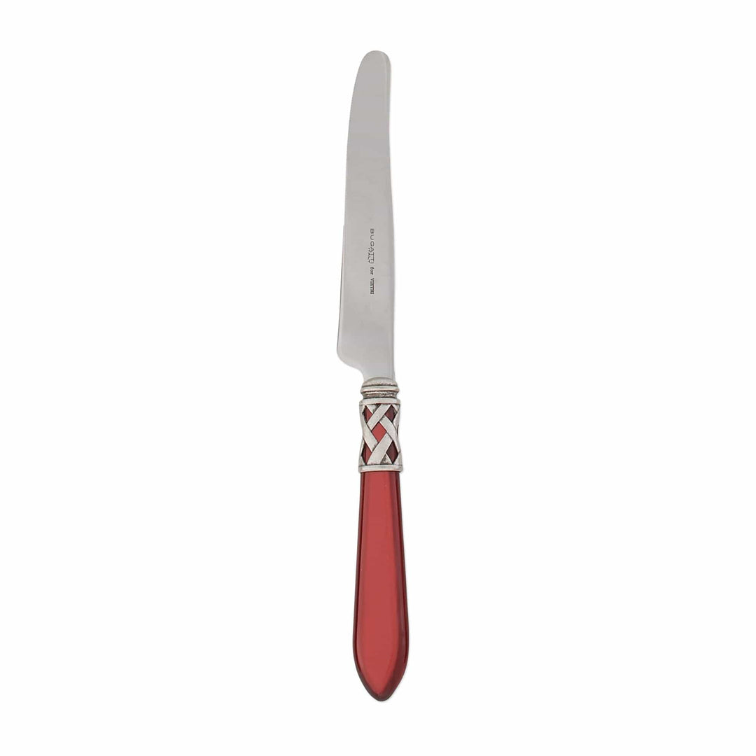 Vietri Vietri Aladdin Place Knife - Set of 4 - Available in 33 Colors Antique Red ALD-9853R
