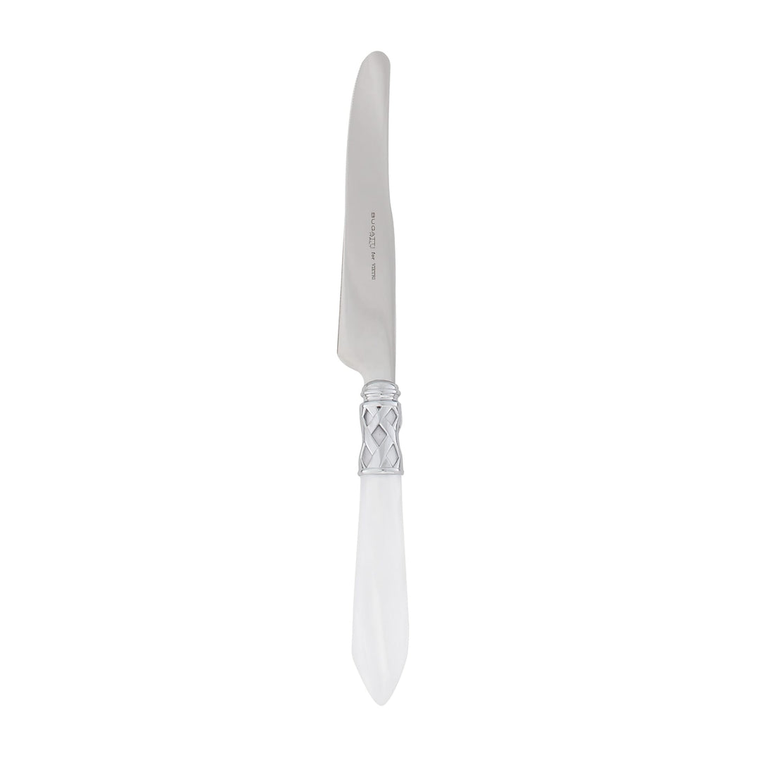 Vietri Vietri Aladdin Place Knife - Set of 4 - Available in 33 Colors Brilliant White ALD-9853W-B