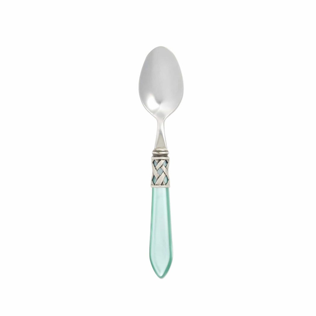 Vietri Vietri Aladdin Place Spoon - Set of 4 - Available in 33 Colors Antique Aqua ALD-9854A