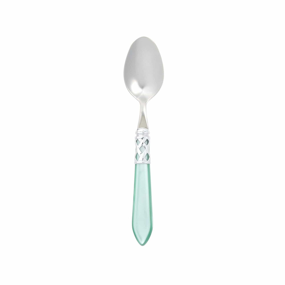 Vietri Vietri Aladdin Place Spoon - Set of 4 - Available in 33 Colors Brilliant Aqua ALD-9854A-B