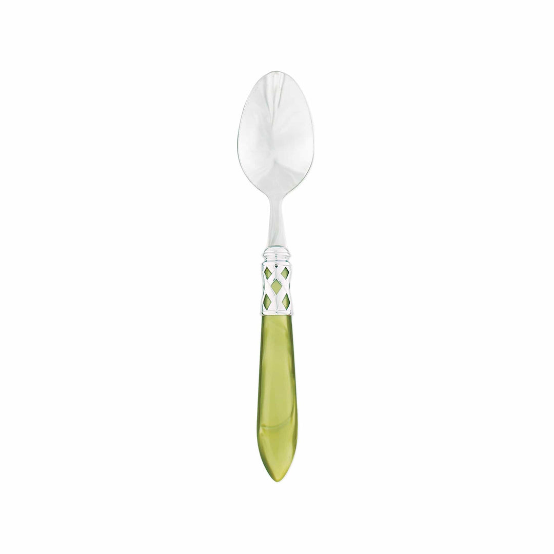 Vietri Vietri Aladdin Place Spoon - Set of 4 - Available in 33 Colors Brilliant Chartreuse ALD-9854C-B