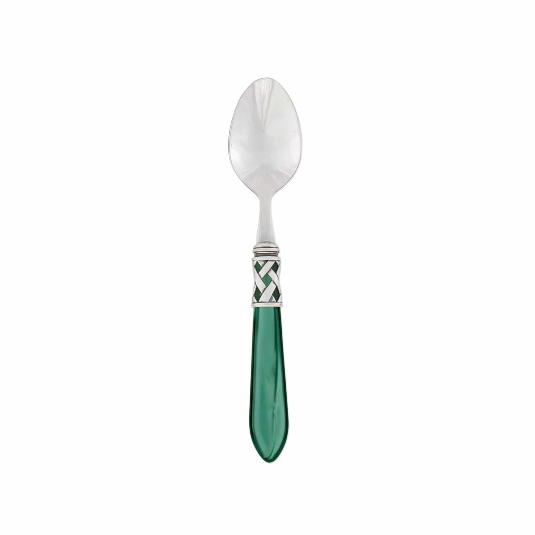Vietri Vietri Aladdin Place Spoon - Set of 4 - Available in 33 Colors Antique Green ALD-9854G