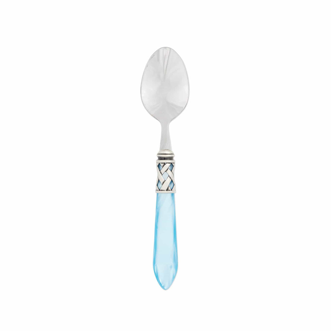 Vietri Vietri Aladdin Place Spoon - Set of 4 - Available in 33 Colors Antique Light Blue ALD-9854LB