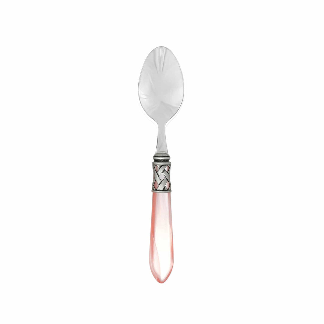 Vietri Vietri Aladdin Place Spoon - Set of 4 - Available in 33 Colors Antique Light Pink ALD-9854LP