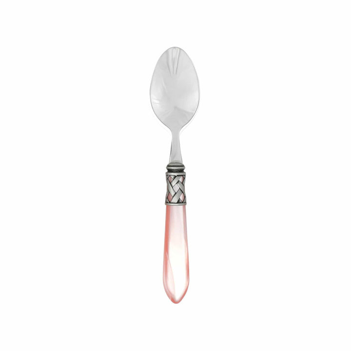 Vietri Vietri Aladdin Place Spoon - Set of 4 - Available in 33 Colors Brilliant Light Pink ALD-9854LP-B