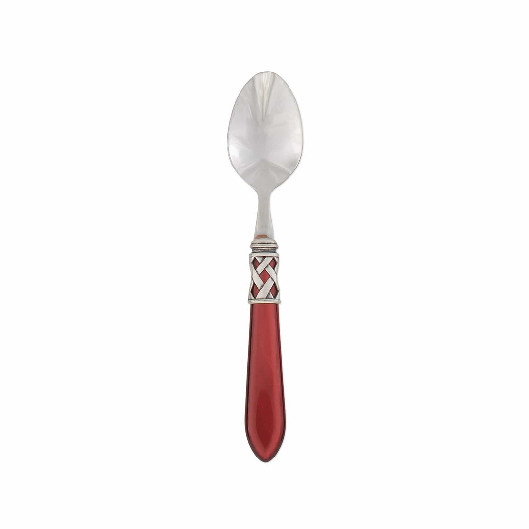 Vietri Vietri Aladdin Place Spoon - Set of 4 - Available in 33 Colors Antique Red ALD-9854R