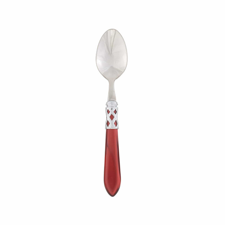 Vietri Vietri Aladdin Place Spoon - Set of 4 - Available in 33 Colors Brilliant Red ALD-9854R-B