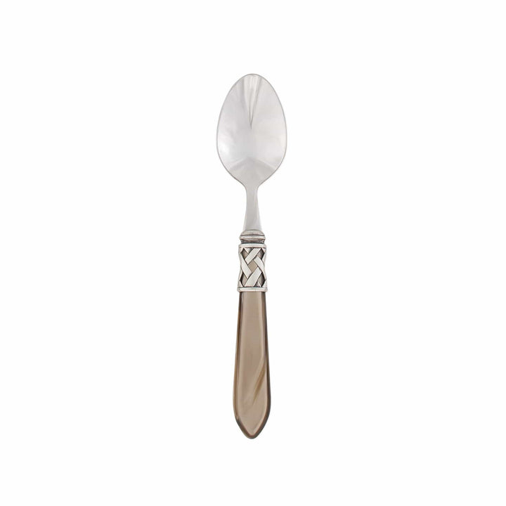 Vietri Vietri Aladdin Place Spoon - Set of 4 - Available in 33 Colors Antique Taupe ALD-9854TP