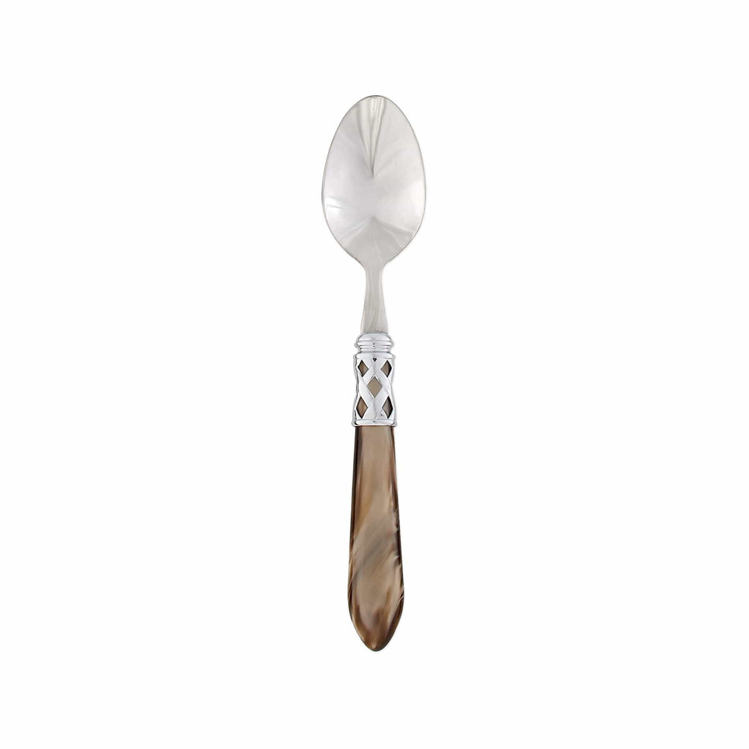 Vietri Vietri Aladdin Place Spoon - Set of 4 - Available in 33 Colors Brilliant Taupe ALD-9854TP-B